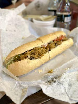 Large Oyster Po'boy