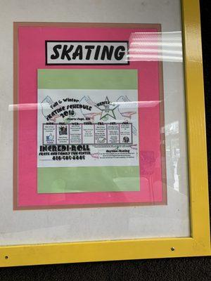 Specials for skating