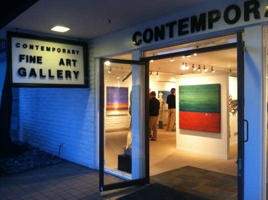 Stephanie Paige's Art exhibit at The Contemporary Fine Arts Gallery.