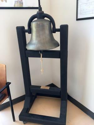 Bell location in the lobby near Gym