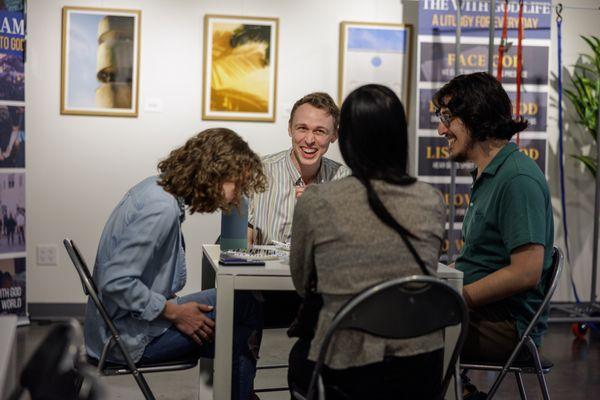 After every gathering we enjoy a free, catered lunch together!