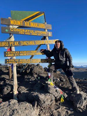 Mt Kilimanjaro summit