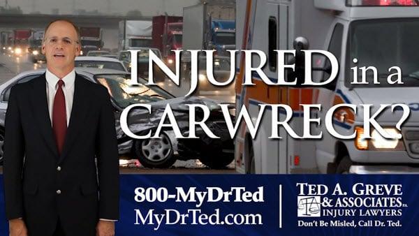 Give Dr. Ted a call today for a free consultation from a personal injury lawyer.