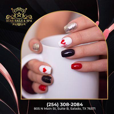 Celebrate every milestone with a special nail design. Whether it's a birthday, anniversary, or graduation, let your nails tell the story!