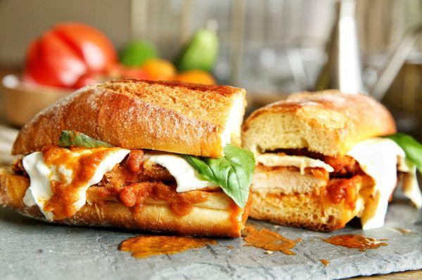 Chicken breast sandwich