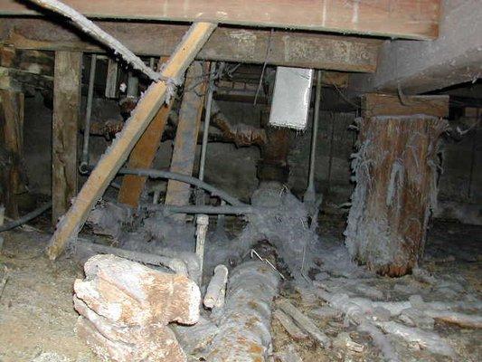 Why clothes dryers should not vent into the crawlspace