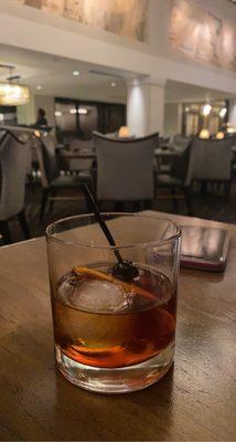 Old fashioned with woodford reserve