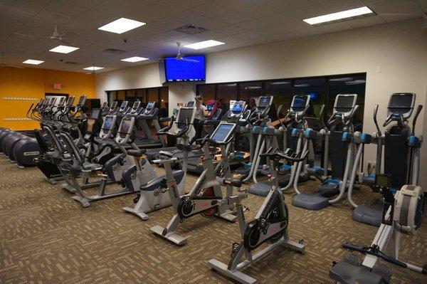 Variety of Cardio Machines