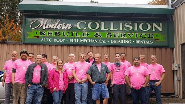 Modern Collision Rebuild & Service continues to evolve by striving to surpass customer's expectations, knowing it is the cust...