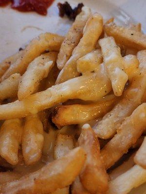 Queso fries