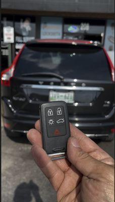 Volvo smart keys programmed at our locksmith shop in Nashville, TN