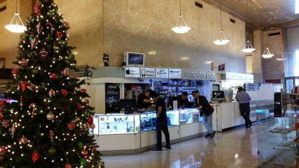 The front counter. It's located inside the Wilshire Galleria building.