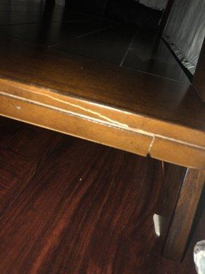 Horrible service delivers defective Furniture