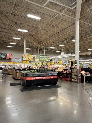 Produce section