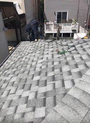 New garage roof