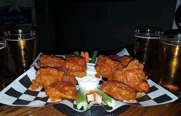 Best wings around. Come in on Wednesday and get them for .50 cent wing