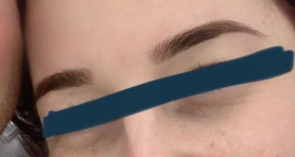 Eyebrow threading