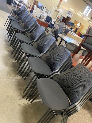 Herman Miller Sayl guest chairs