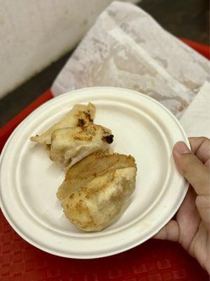 1. Chives and Pork Fried Dumplings (4pcs).