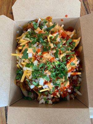 Kimchi fries-delicious!!