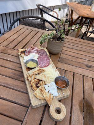 Cheese and meat tray