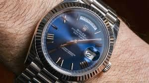 Rolex Day- Date Presidential Blue Face