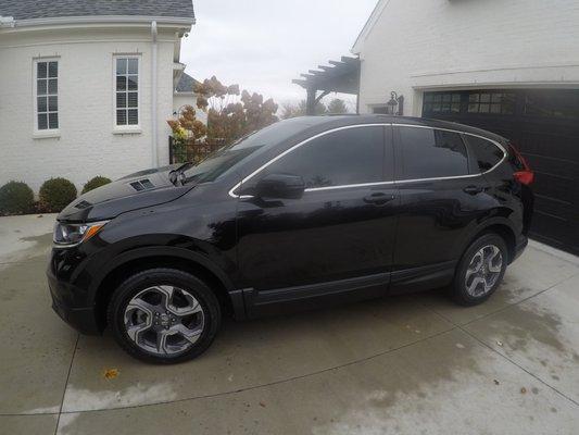 2017 CRV ... Full detail with 1-step polish and ceramic coating