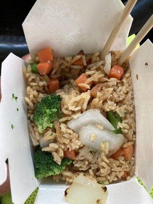 Vegetable fried rice