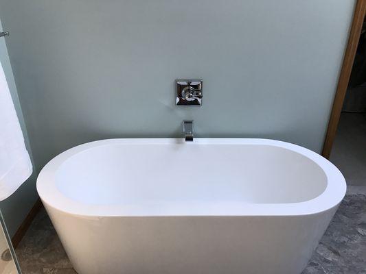 Tub installation