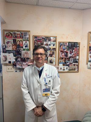 Dr. Lesorgen in his office