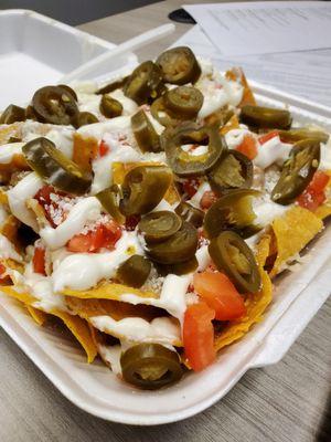 Vegetarian nachos