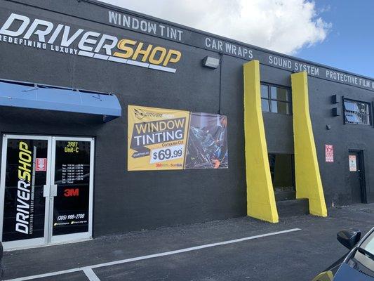 Drivers Shop Store Front