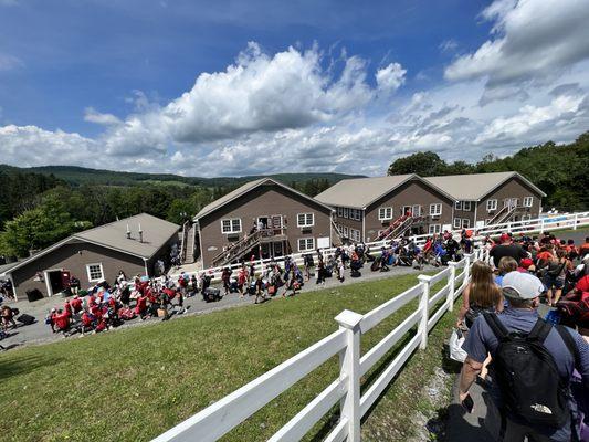 Players village move in day.