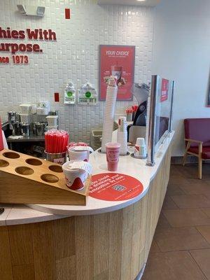 Grabbing smoothies quick