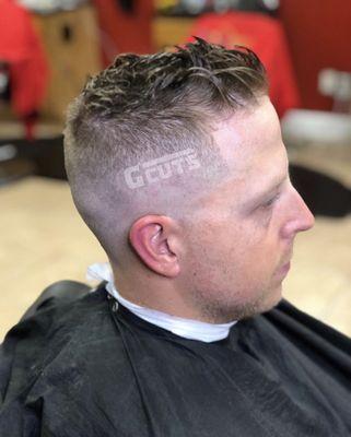 Adult mans haircut