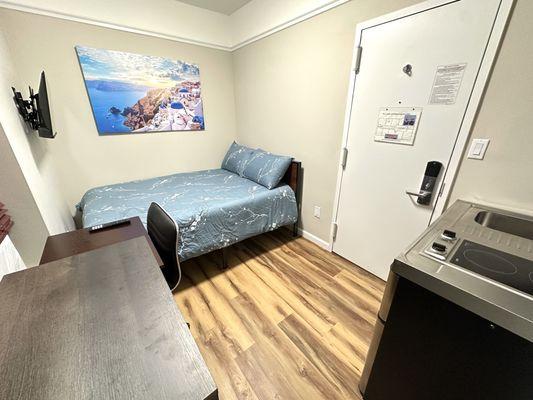 Sample picture of one of our studio apartments