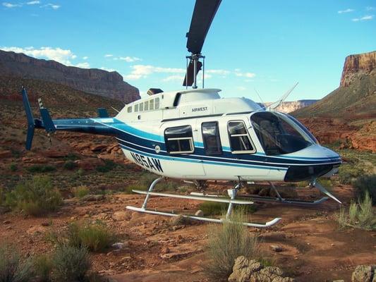 Offering scenic flights in and out of Havasupai canyon every week.