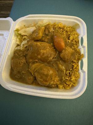 Curry chicken