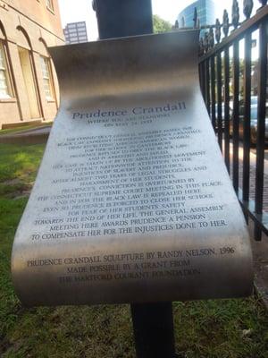 Prudence Crandall Marker