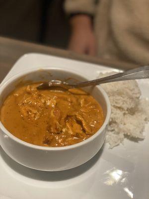 Panang Curry, Extra Spicy- the best part about this is the coconut. Very creamy!