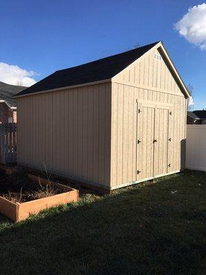 12x16 with 8/12 pitch roof