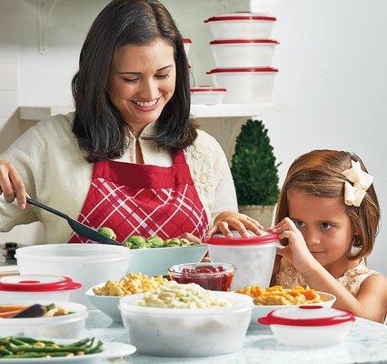 Shoot for Tupperware!