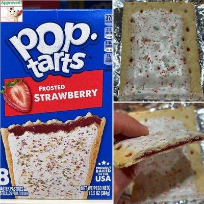 Frosted Strawberry Poptart