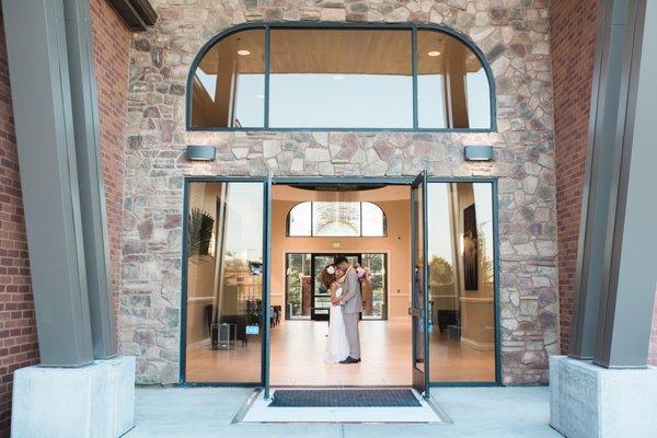 Newlyweds at Evergreen Springs by Wedgewood Weddings