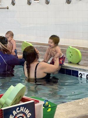 Mommy and Me swim lessons