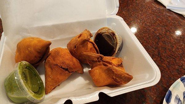 Veggie Samosa = deliciousness