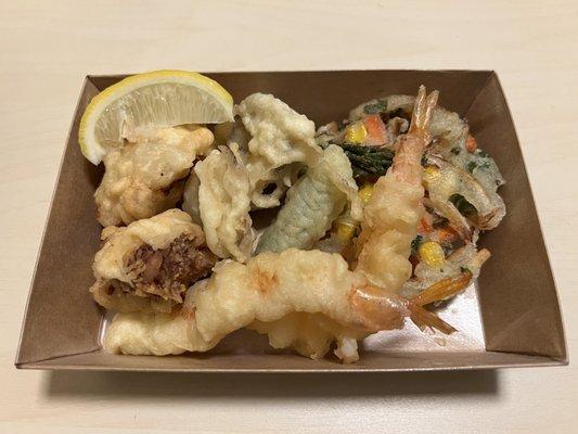 Assorted tempura