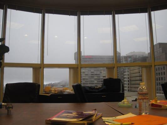 Enjoy learning & a view atop the 12th floor of 580 California!