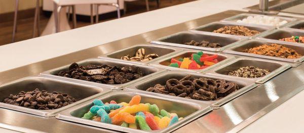 50+ Different Fresh Toppings To Choose From .