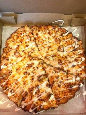 Buffalo chicken pizza